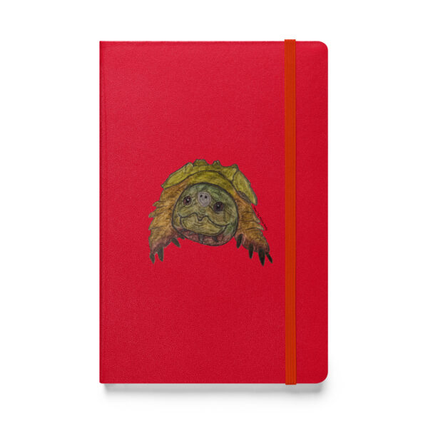 Alligator Snapping Turtle Original Art Hardcover bound notebook - Image 2