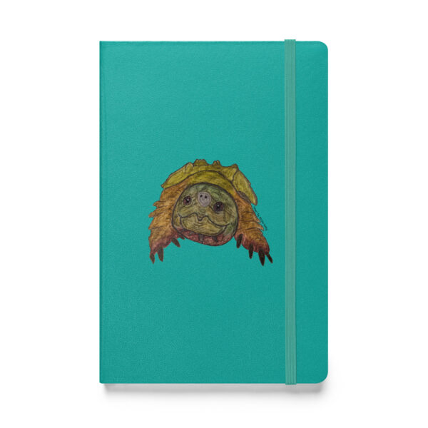 Alligator Snapping Turtle Original Art Hardcover bound notebook - Image 3
